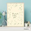 Lucky to love you beige