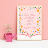 Let's read another story floral