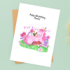 Personalised unicorn birthday card V2 - Image 2