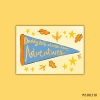 Daddy let's always have adventures flag card
