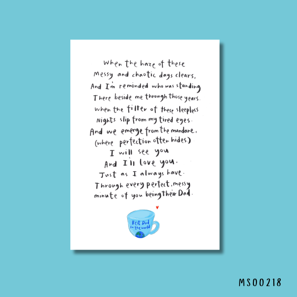 You being their Dad poem