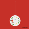 Robin personalised bauble - Image 2
