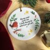 Robin personalised bauble - Image 4