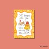 You deserve all the tea and cake in the world robin card - Image 3