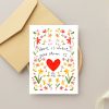 Home is where your Mum is card