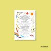To a teacher card