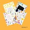 Thank you cards school themed 4 x greetings cards