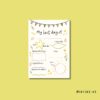 Neutral school/nursery board A3 - Image 2