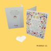 Thank you for helping me grow floral card