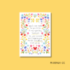 Thank you for helping me grow floral card - Image 2