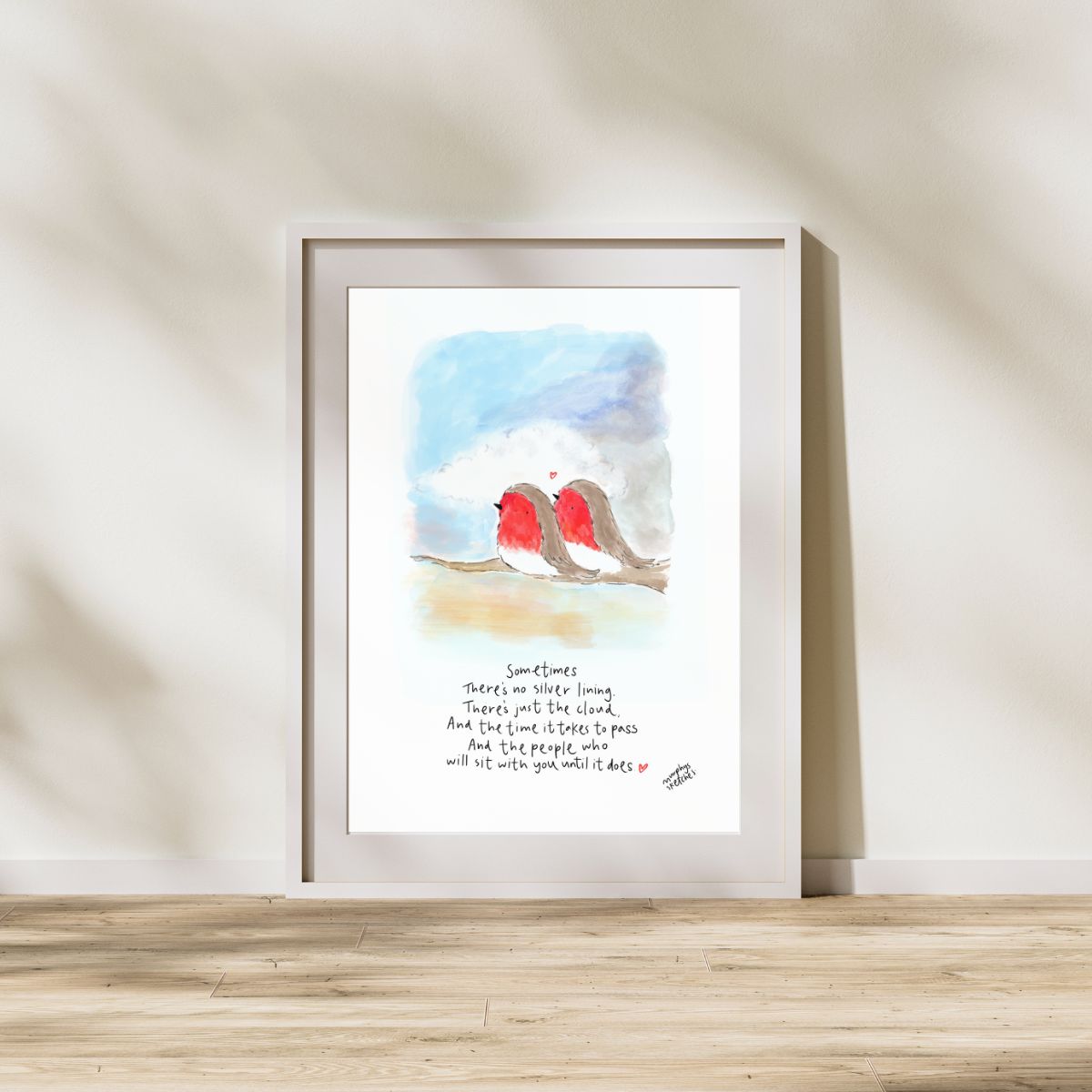 Sometimes there's no silver lining print - Image 3