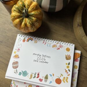 2026 Desk Calendar - A5