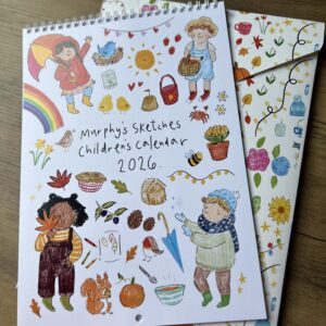 A4 Children's 2026 calendar