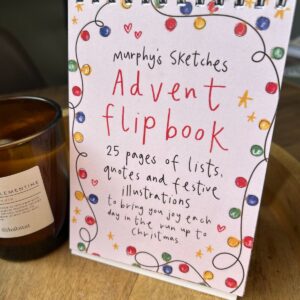 Murphy's Sketches advent flip book