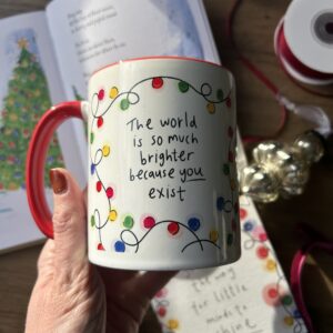 The World Is So Much Brighter mug