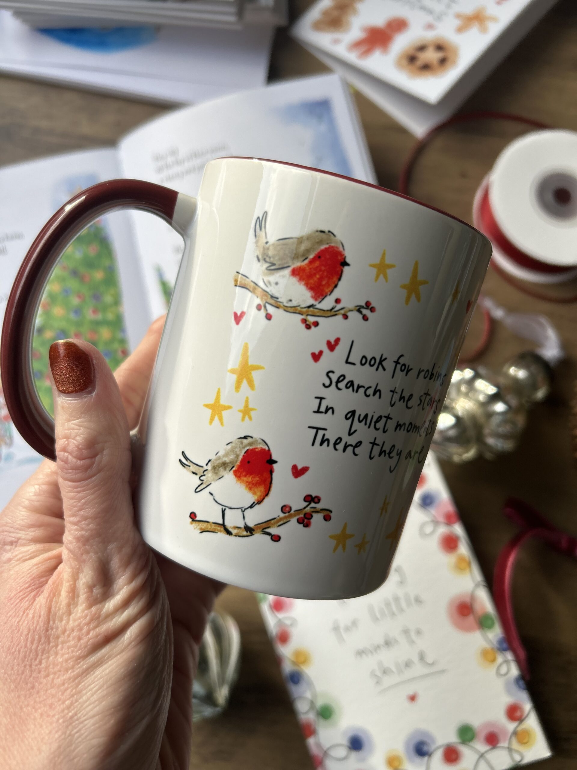 Look for robins mug - Image 3