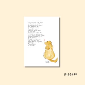 Dog years cocker print