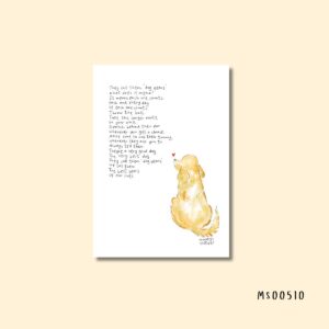 Dog years retriever print