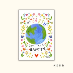 Earth you are beautiful print