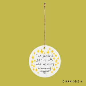 Personalised the greatest gift bauble