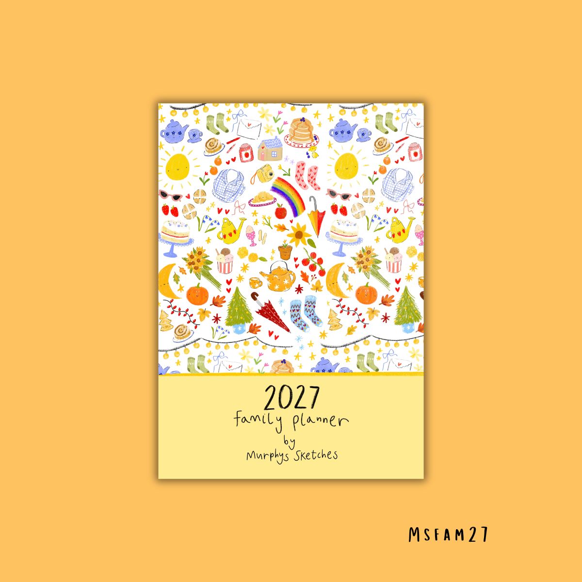 2027 Family Planner - A3