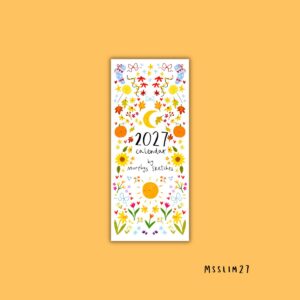 2027 slim longline calendar