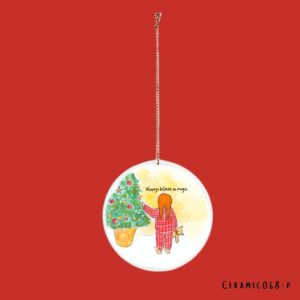 Personalised Believe in Magic bauble option 2