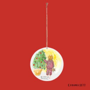 Be little at Christmas bauble