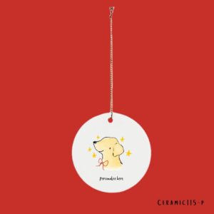 Personalised Dog Christmas Tree Bauble