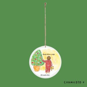 Personalised Believe in Magic bauble option 4
