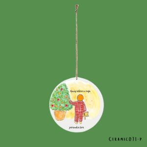 Personalised Believe in Magic bauble option 5