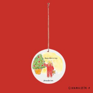 Personalised Believe in Magic bauble option 7