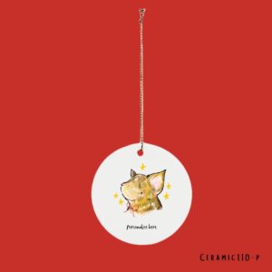 Personalised Cat Christmas Tree Bauble